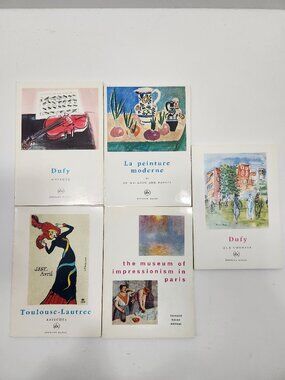 Vintage Fernand Hazan Mini Art Books Set of 5 1957-1965